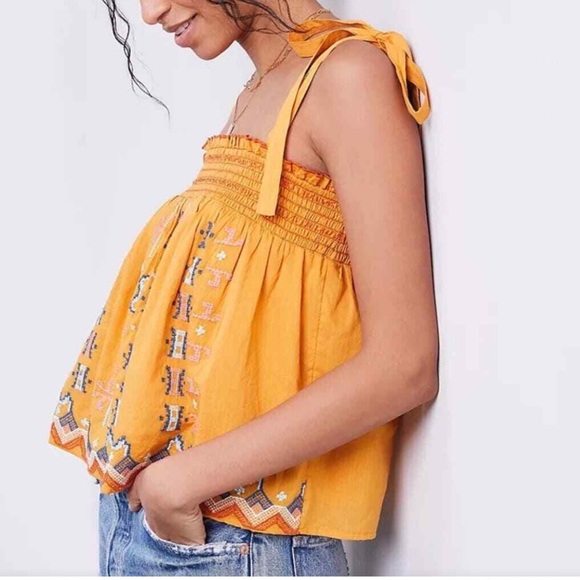 Anthropologie Embroidered Top, M - Picture 3 of 7